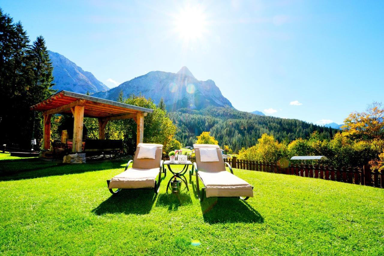 Der Trueferhof Apartment Ehrwald Bagian luar foto