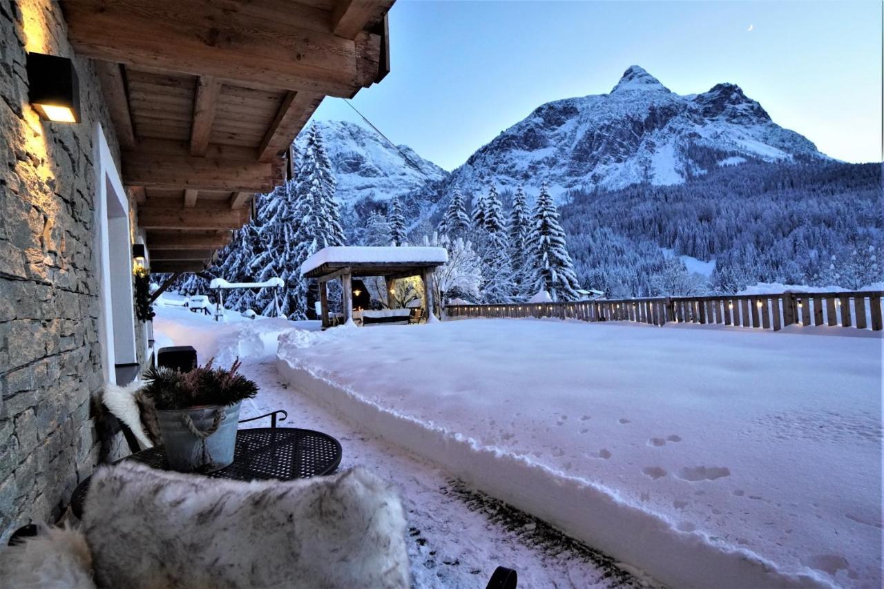 Der Trueferhof Apartment Ehrwald Bagian luar foto