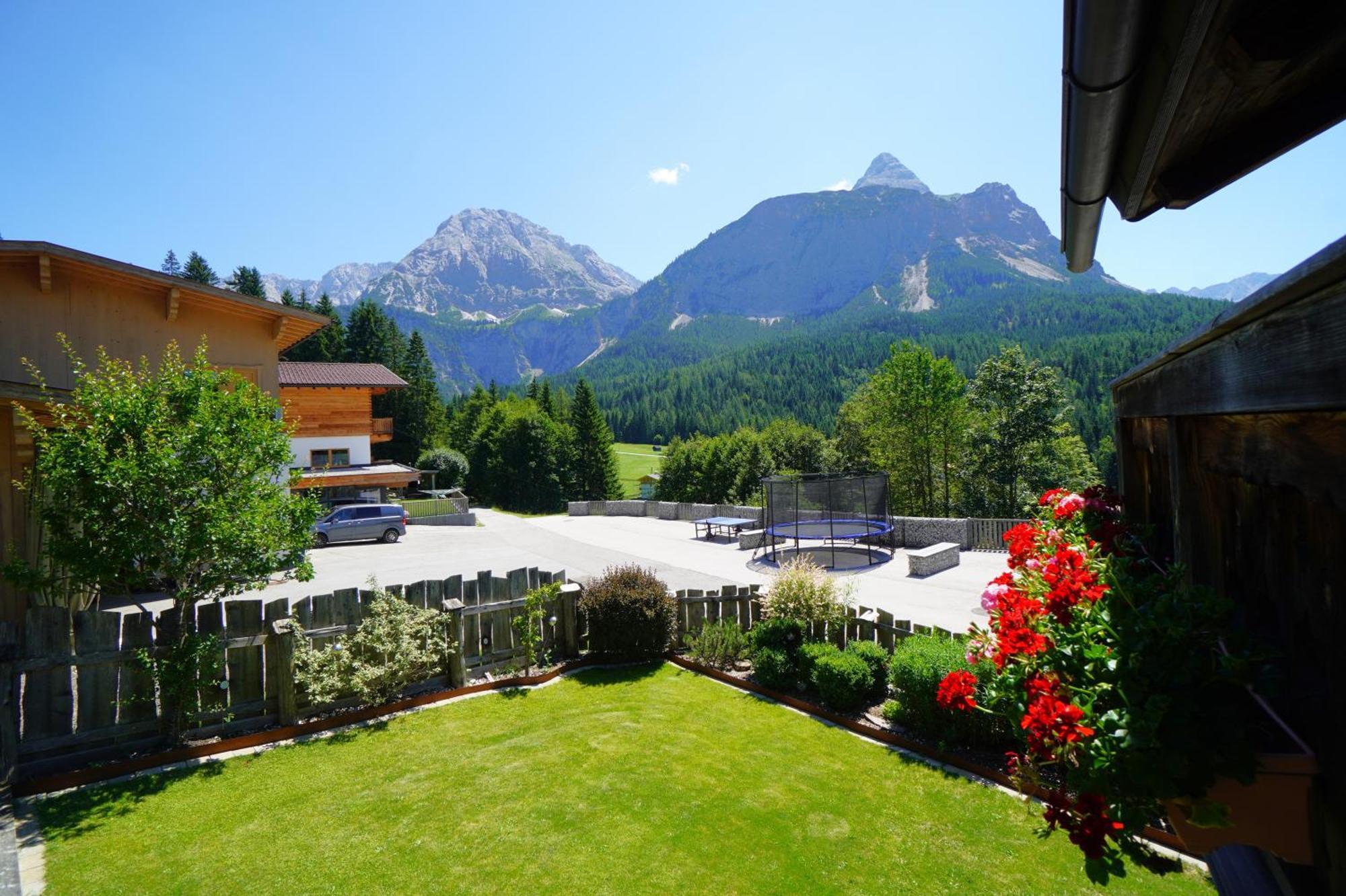 Der Trueferhof Apartment Ehrwald Bagian luar foto
